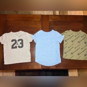 Jordan Kids T-Shirt Set - Gray, Blue, Green